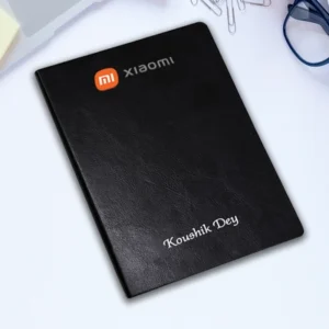 Corporate Economy A5 Custom Black Diary