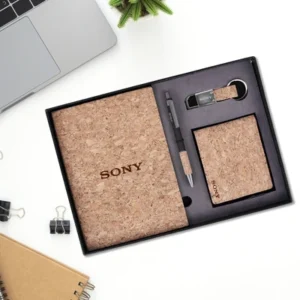 Custom Printed Cork 4Pc Corporate Kit