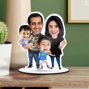 Personalised Caricature for Personalised Party Family Caricature