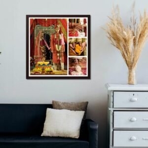 Personalized Couple Photo Frame for Bedroom Wall