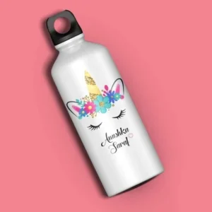 Unicorn Engraved Sipper Bottle