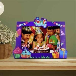 Customized Table Top Birthday Photo Frame (Size A5)