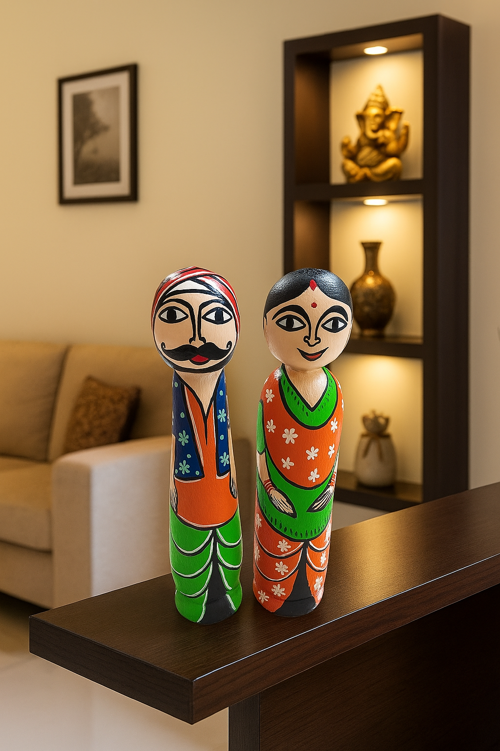 Wooden Doll 01- by Mousumi Paul - Image 2