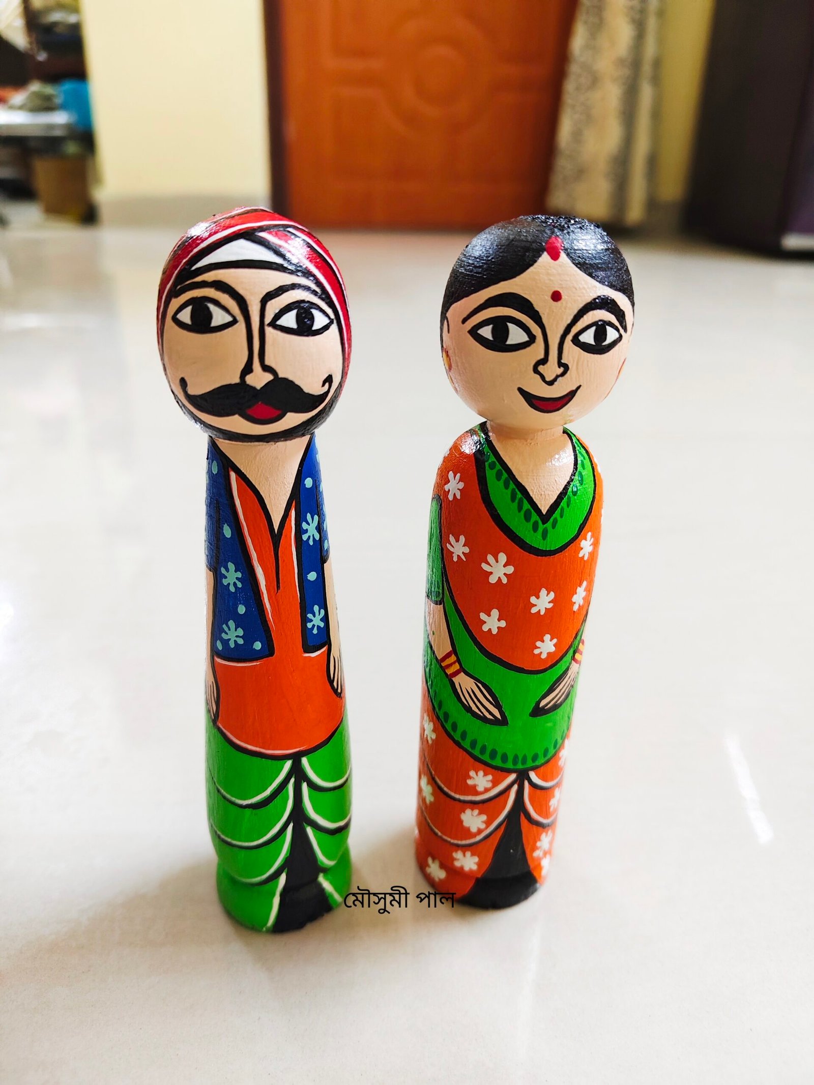 Wooden Doll 01- by Mousumi Paul